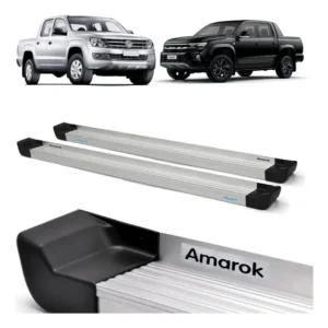 Estribo Amarok Cabine Dupla 2017 2018 2019 Prime Natural