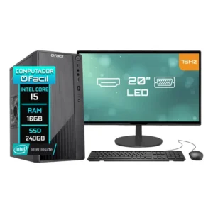 Computador Completo H61 Intel Core I5 2a 16gb Ssd 240gb 16 Gb