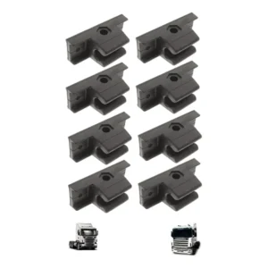 Kit 8 Bucha Grade Farol Principal Para Scania Série 4 / Pgr