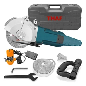 Cortador de Parede Thaf Brasil SL180 3000W com 5 Discos Diamantados