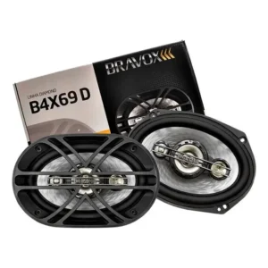 Par Alto Falante Bravox B4x69 D 6x9 Polegadas Quadriaxial 300wrms