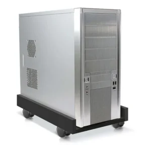Carrinho Suporte Para Computador Preto 100% Mdf 20x40