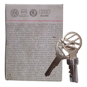 Cilindro Miolo Porta Fusca Chave Fechadura Logo Original Vw