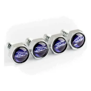 Kit De Bicos Anti Furto Ford Azul/parafusos Ford Azul