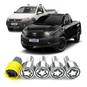 Trava Parafuso Antifurto De Rodas Fiat Strada 2000 A 2024