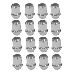 Jogo 16 Porcas Roda 19mm Cromada Ford Fiesta Focus Ka Mondeo