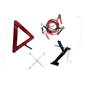 Kit Estepe Macaco Chave Roda Cabo Chupeta Triangulo Carros