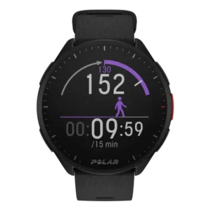 Relógio De Corrida Polar Pacer C/ Gps Preto Oficial Cinza-metálico Preto