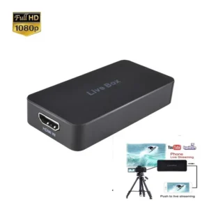 Placa de Captura Ezcap Ezcap270 HDMI USB 2.0 Para Live Stream 1080p Android iOS