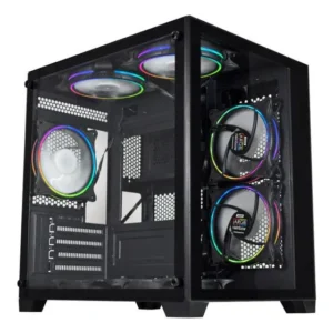 Gabinete Gamer K-Mex Micro IV para com Lateral de Acrílico