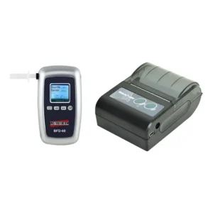 Kit Bafômetro Modelo Bfd-60 + Impressora Térmica Mod.pr-200