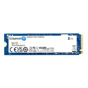 Ssd M.2 Nvme 2280 Kingston 2tb Nv3 Snv3s/2000g Pci-e Gen 4.0 Formato M.2 2280 Velocidade De Leitura Até 6000 Mb/s E Gravação Até 5000 Mb/s Cor Azul