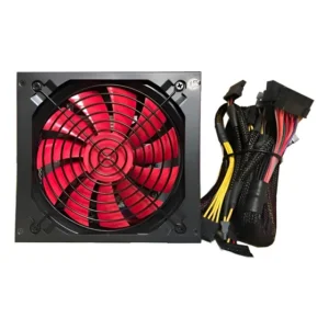 Fonte 500w Real 80 Plus Pfc Ativo Brazilpc Preto