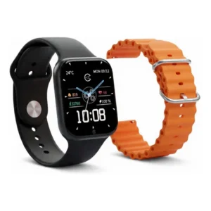 Relogio Smart Champion Sport Ch50066 Pulseira Silicone Preto Milanês Preto Preto