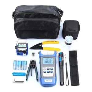 Kit Profissional 15 Ferramentas P/ Fibra Óptica Preto