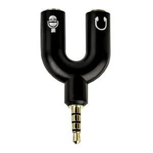 Mini Adaptador Y P2 P3 - Fone E Microfone Xbox Ps4 Ps5