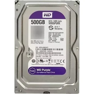 Hd 500gb Purple Roxo P/ Dvr Intelbras Dvr - Imediato 1 Ano Púrpura