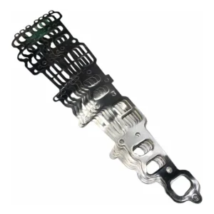 Junta Coletor Escap E Adm Gm Omega 4.1 Em Aço 7 Chapas Inox