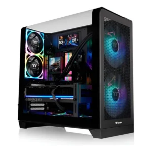 Gabinete Thermaltake View 390 Mid Tower Com 2 Fan Argb Preto