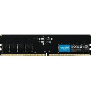 Memória Ram Para Pc Ddr5 32gb 5600mhz Cl46 Crucial CT32G56C46U5 Udimm Desktop