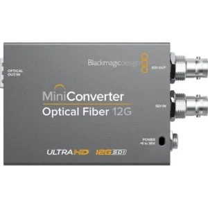 Mini Conversor Fibra Óptica 12g-sdi Blackmagic Bidirecional