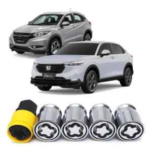 Trava Porca Parafuso Antifurto De Rodas Honda Hrv Hr-v Todos
