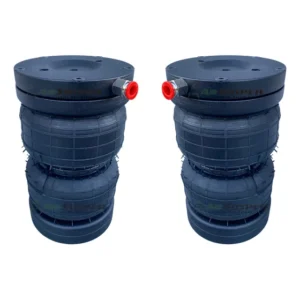 Kit 02 Bolsas Fole 25 Longa Com Flanges Preto - St4037p
