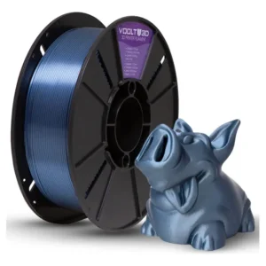 Filamento Pla Vsilk Azul Titanium 1Kg High Speed Impressão 3d