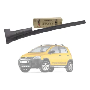 Estribo Spoiler Dianteiro L.e Crossfox 2004 A 2009 Orig Vw Cinza