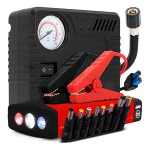 Carregador Auxiliar Partida Knup KP-TC07A+ 12V 12000mAh Bateria Portátil Veículos