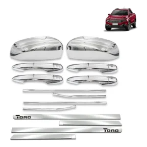 Kit Capa Maçaneta Retrovisor Friso Lateral Pestana Toro Fiat