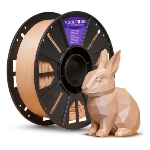 Filamento Pla Marrom Cappuccino 1kg Impressão 3D Nacional Voolt3D