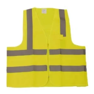 Colete Jaqueta Refletivo Sinalização 01 Bolso G