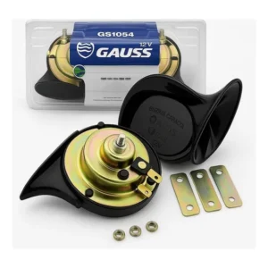 Par De Buzinas Caracol Gauss Com Terminal Universal