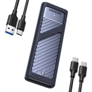 Case Gabinete Ssd Sata Nvme Ugreen 10gbps M.2 M-key Usb-c Tal Cual La Imagen