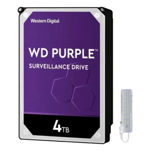 Disco Rígido Wd Purple Hd 4tb Para Cftv Wd40purz Intelbras