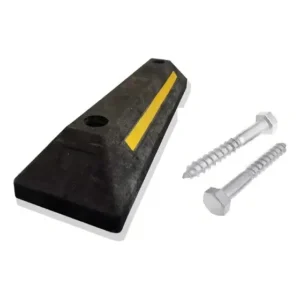 Limitador De Vagas Garagem Estacionamento 55 Cm Mapaseg Cor Preto