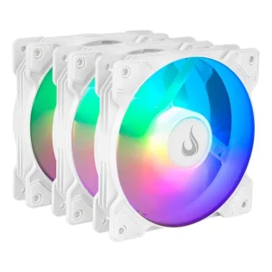 Kit 3 Fans | Rise Mode | X Argb 5v White | 120mm