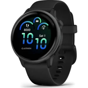 Relógio Vívoactive 6 com Monitor Cardíaco e GPS 42mm Preto Garmin