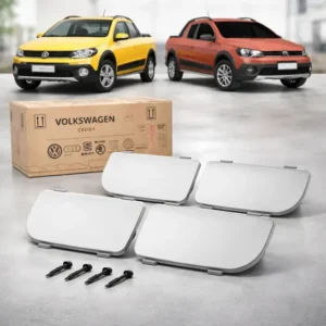 Promoção Com 4 Tampas Macaco Spoiler Saveiro Cross G5 G6 Vw