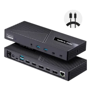 Wavlink Docking Station 3 Monitores Usb-c Pd-130w 10gbps 127/220v