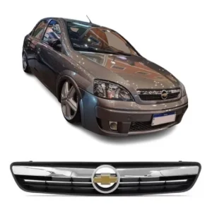 Grade Dianteira Corsa Montana 2002 Até 2012 Friso Cromado