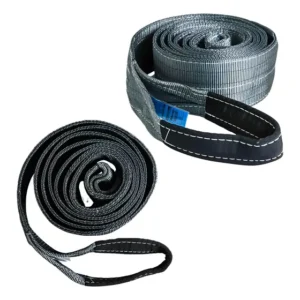Cinta Elevação De Carga E Reboque 4ton X 6m Reforçada 120 Mm Cinza