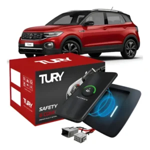 Carregador Celular Automotivo Por Indução T-cross 2019/2025 Preto