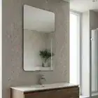 Espelho Lopazzi 110x50cm Design Moderno Luxo Vintage Sala Moldura Retangular 110cm - Imagem 2