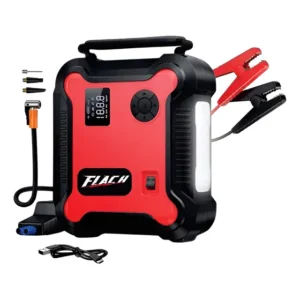 Auxiliar De Partida Automotivo 4 Em 1 Portátil 1200a Flach