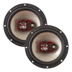 Alto Falante Bravox 6 Polegadas Triaxial B3x60x 100wrms Par Cor Preto