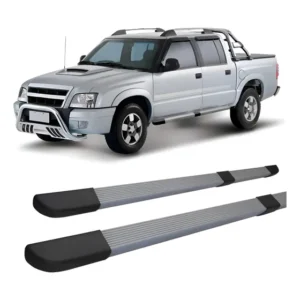 Estribo S-10 Cabine Dupla 1995 A 2011 Executive Classic Late Prateado