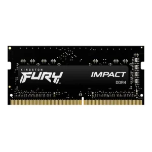 Memória RAM Para Notebook DDR4 16gb 3200Mhz CL20 Kingston Fury Impact KF432S20IB/16 Gamer Preto