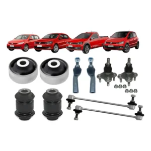 Kit Buchas Pivôs Terminal Bieletas Gol Saveiro Voyage G5 G6
